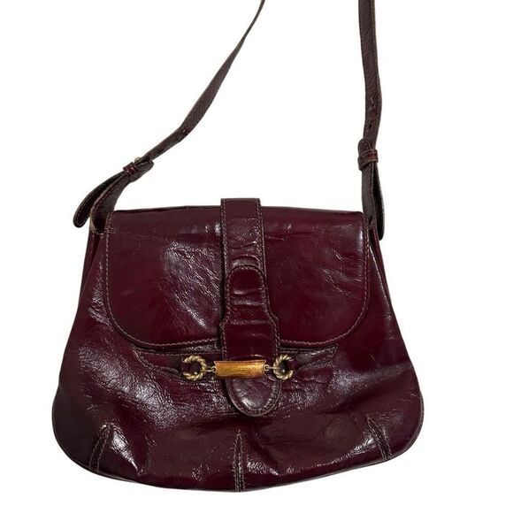 Gucci magenta pants leather vintage bag - Picture 10 of 16